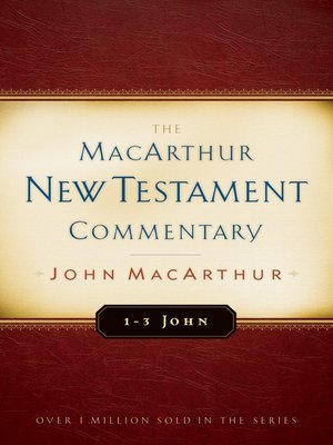 cover image of 1-3 John MacArthur New Testament Commentary